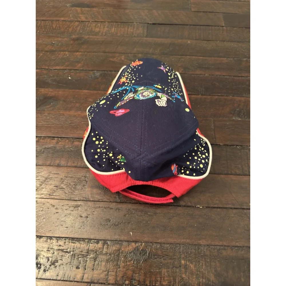 BUZZ LIGHTYEAR TOY STORY GLOW-IN-THE-DARK TODDLER ADJUSTABLE BASEBALL HAT